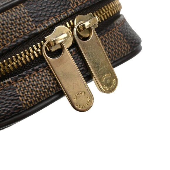 LOUIS VUITTON Etui Okapi PM Shoulder Pouch Bag Damier Ebene Brown - Picture 16 of 16